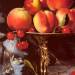 A Still Life with Peaches, Plums and Cherries